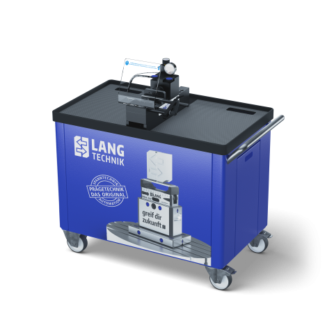 Product image 41521: Makro•Grip® Stamping Trolley standard stamping unit without t-slot plate with standard stamping jaws