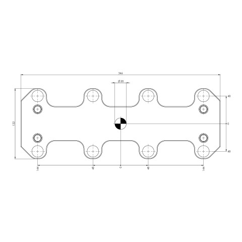 Technical drawing 44196: Quick•Point® 96 Alignment Gauge purchase