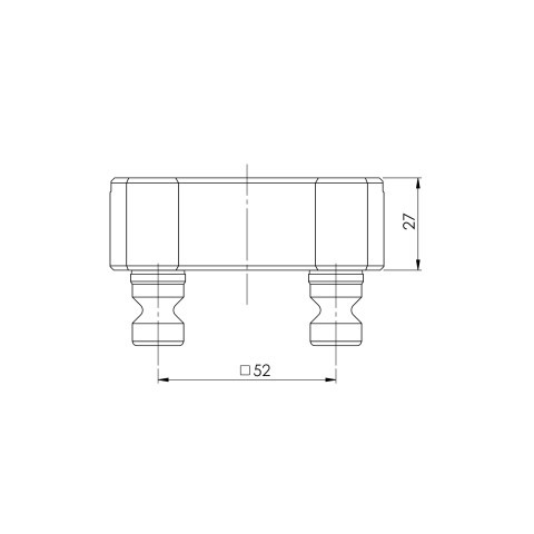Technical drawing 44522: Quick•Point® 52 Gauging Pallet