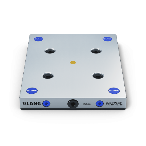 Product image 45715: Quick•Point® 96 Grid Plate extended 246 x 192 x 27 mm with mounting bores for 100 mm slot distance
