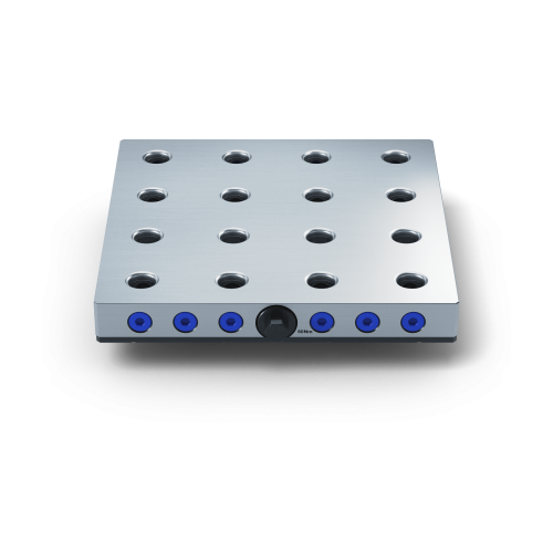 Product image 45640: Quick•Point® 52 Grid Plate 4-fold 208 x 208 x 27 mm without mounting bores