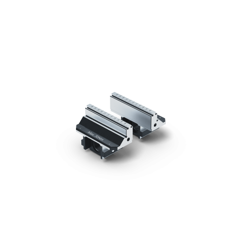 Product image 48085-7720: Makro•Grip® 77 Spare Jaws Jaw width 77 mm with Makro•Grip® serration, for item no. 48085-77