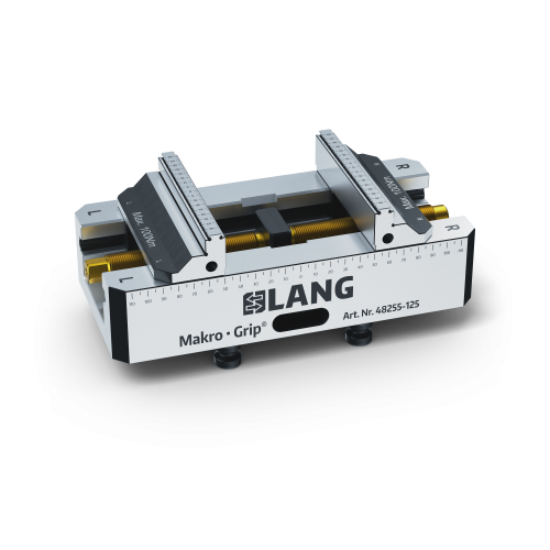 Product image 48255-125: Makro•Grip® 125 5-Axis Vise jaw width 125 mm clamping range 0 - 255 mm
