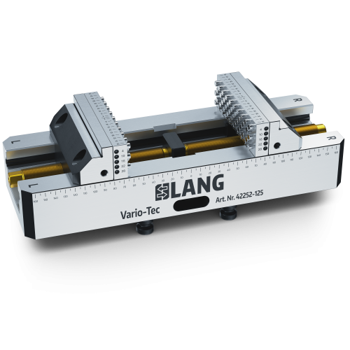 Product image 42252-125: Vario•Tec 125 Centering Vise jaw width 125 mm max. clamping range 250 mm