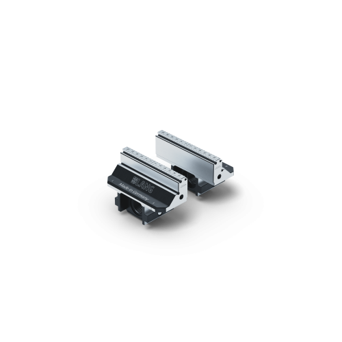 Product image 48085-7720 FS: Makro•Grip® FS 77 Spare Jaws Jaw width 77 mm with continuous / full serration, for Item No. 48085-77 FS